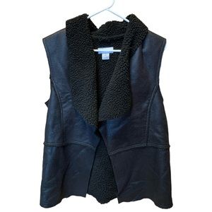 Black, Liz Claiborne vest. Used, great condition!